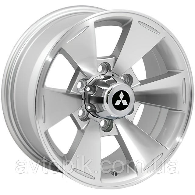 Литі диски ZW Mitsubishi (BK238) R16 W7 PCD6x139.7 ET10 DIA110.5 (SP)