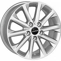 Литі диски ZW Toyota (BK581) R16 W6.5 PCD5x114.3 ET40 DIA60.1 (silver)