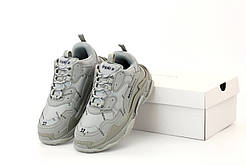 Кросівки Balenciaga Triple S"Сірий" багатошарова підошва р.36;40