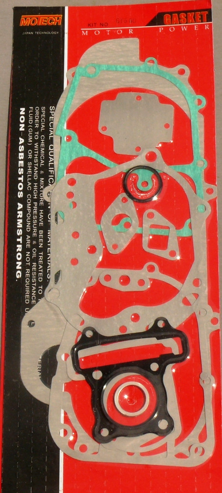 Набір прокладок двигуна GY-6-60 повний