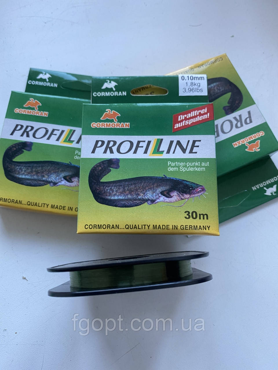 Леска Cormoran Profiline 0,10mm 1,8kg 30m 3,96lbs