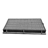 Люк чавунний електротехнічний із замком (ІВ) 730х445