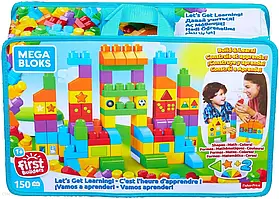 Блоковий конструктор Mega Bloks Давайте вчитися (FVJ49)