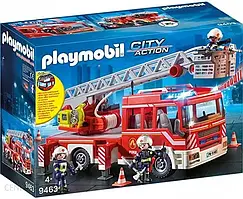 Блоковий конструктор Playmobil Пожежна машина з драбиною (9463)