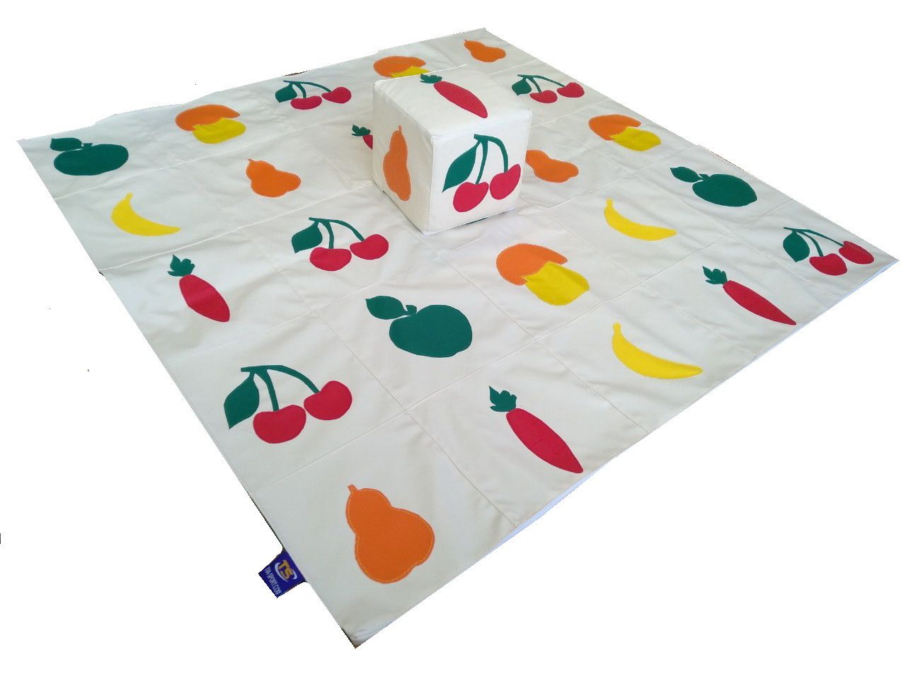 Гра Твістер Ягідний, шкірозамінник Різнобарвний 120х120 см (Тіа-sport ТМ)