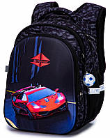Рюкзак школьный ортопедический для 1-4 класса для мальчика Машина SkyName R1-028 29*19*38см