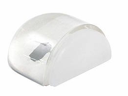 Amig Упор дверний підлоговий мод.409 — Ø40x25 mm самоклейка прозорий