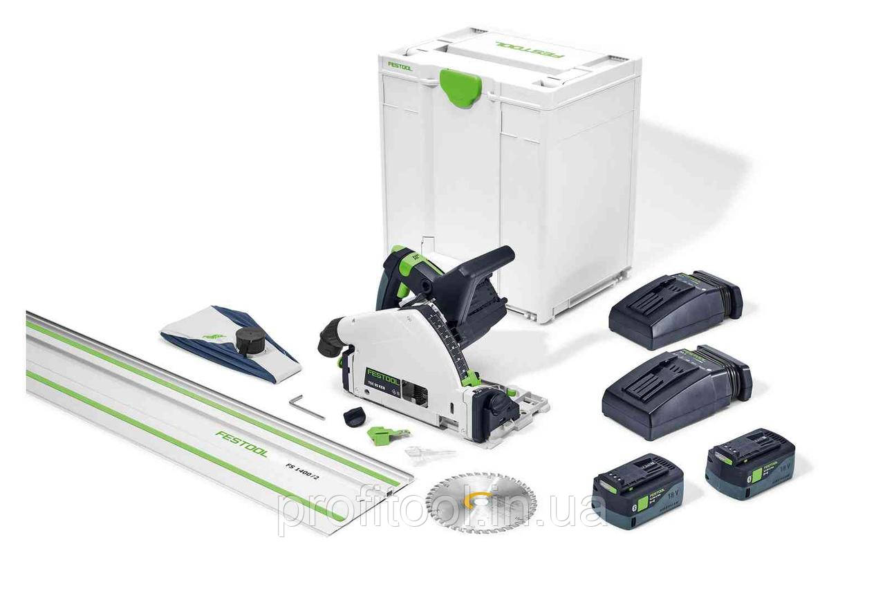 577006 FESTOOL Акумуляторна занурювальна пилка TSC 55 5,2 KEBI-Plus/XL-FS