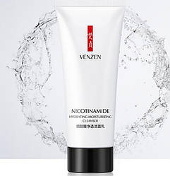 Пінка для вмивання з нікотинамідом Venzen Nicotinamide Cleanser, 80мл