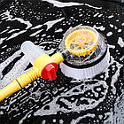 Щітка для шлангу, що обертається, Water Blast Cleaner Roto Brush / Насадка для миття авто, фото 10