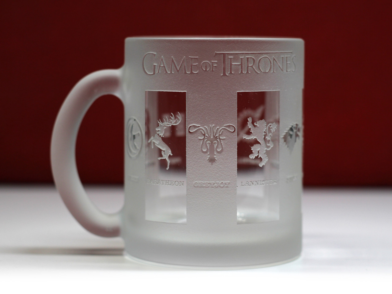 Кружка для чаю та кави з гравіюванням Game of Trones Гра престолів 300 мл