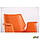 Крісло Vert orange leather, фото 6
