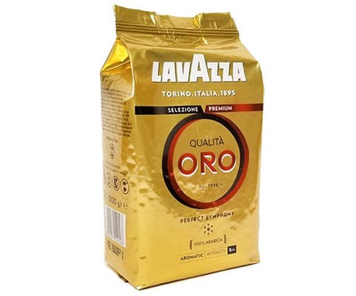 Зернова кава Lavazza Qualita Oro (Італія), 1 кг, фото 2