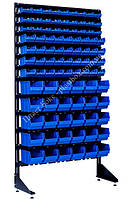 Стелаж - стійка для радиодетелей з ящиками Шумськ