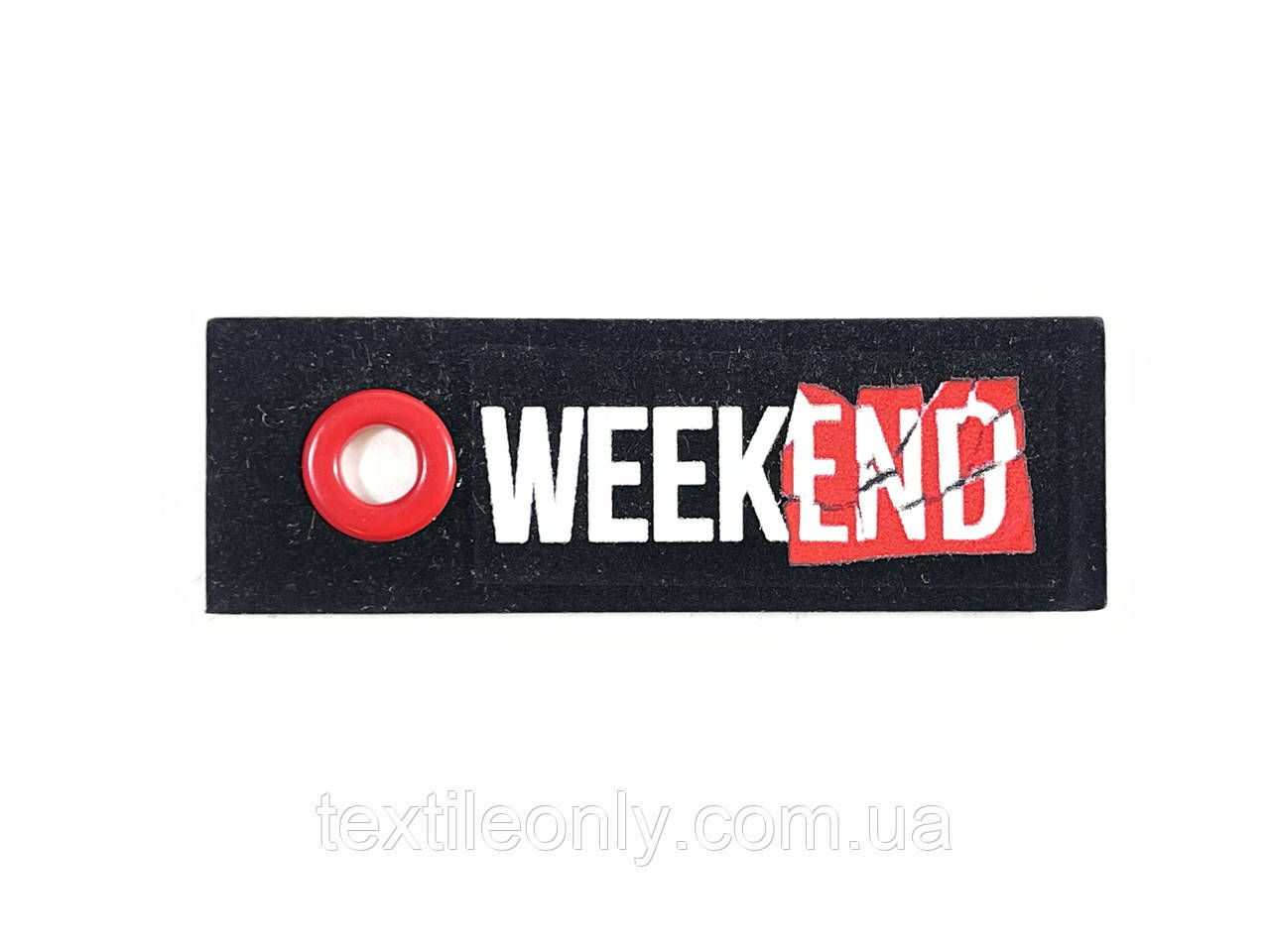 Нашивка Weekend 60х20 мм