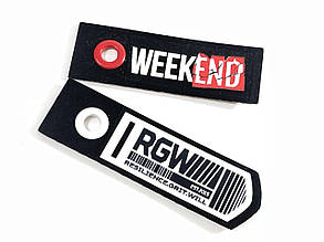 Нашивка Weekend 60х20 мм, фото 3