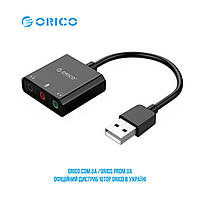 Внешняя звуковая карта (аудио карта) USB ORICO SKT3