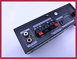 Підсилювач звуку стерео якість ZPX ZX-1311 інтегрольний підсилювач зі вбудованим медіаплеєром FM тюнером, фото 2
