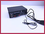 Підсилювач звуку стерео якість ZPX ZX-1311 інтегрольний підсилювач зі вбудованим медіаплеєром FM тюнером, фото 4