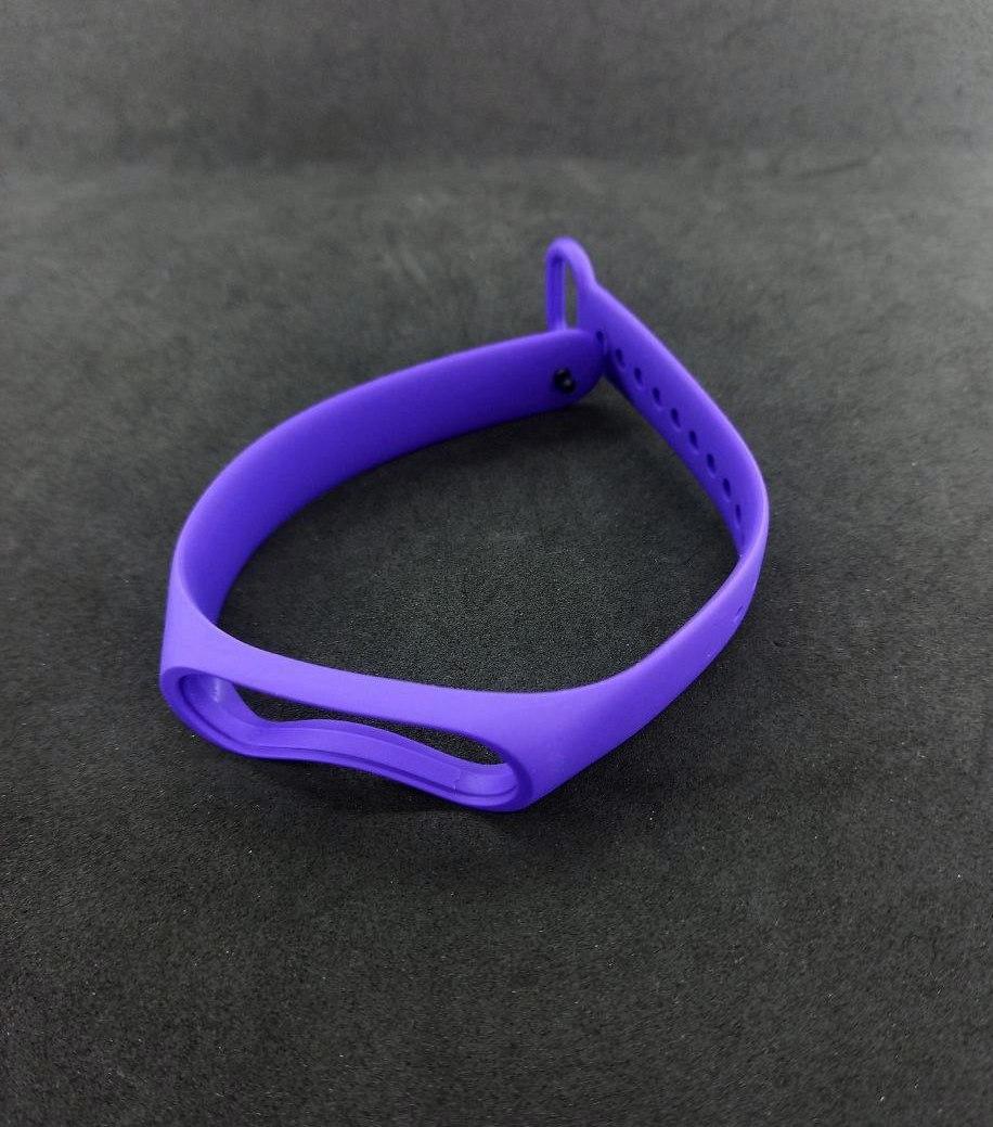Ремінець силіконовий для фітнес браслета Mi Band 5/6 Ultra Violet
