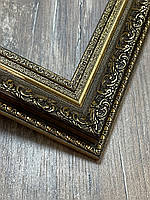 ФОТОРАМКА 40х50."Бронзово-золотий".Рама для фото,вишивок,картин.