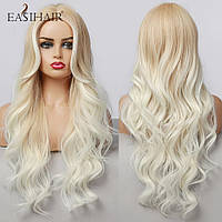 Перука без човника довге волосся світлий блонд