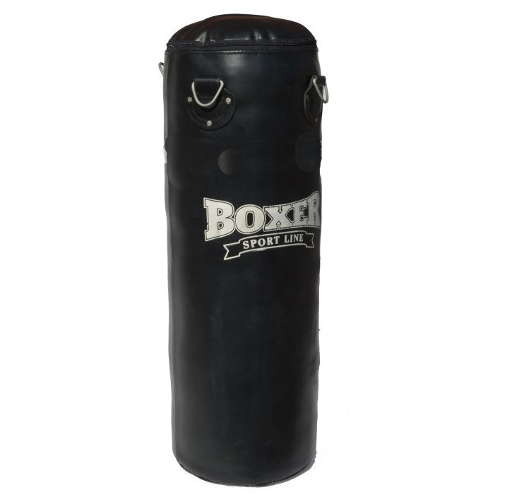 Груша боксерська BOXER Класик 0,8м шкіра чорна
