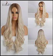 Перука без човника довге волосся світлий блонд