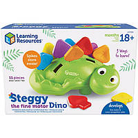 Розвивальна іграшка Learning Resources набір-сортер Стеггі Динозаврик (LER9091)