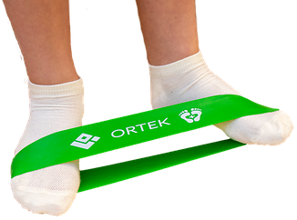 Фітнес резинка Ortek для тренування стоп 25 см