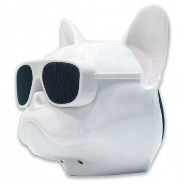 Музична Bluetooth колонка Aerobull Dog Head-Голова собаки Mini (White)