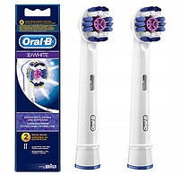 Сменные насадки для электрической зубной щетки Oral-B EB18 3D White 2 шт