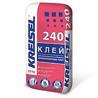 Клей для мінеральної вати армуючий Kreisel 240 (25 кг)