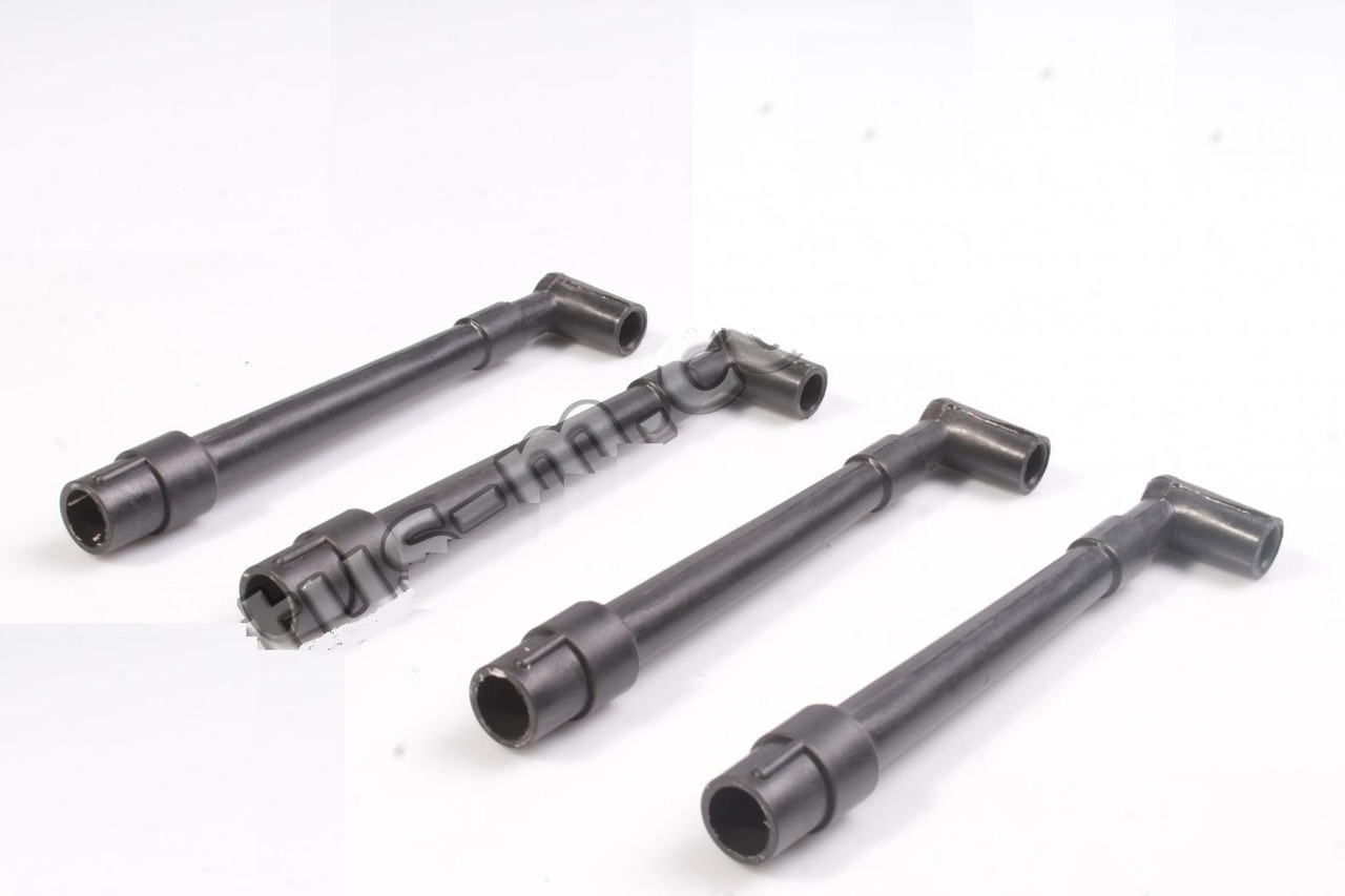 Наконечник свічки Газель, Волга 406, 405 (з силіконовими ущільнювачам) (комплект 4 шт) (Автожгут), фото 1