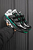 Чоловічі кросівки Adidas Niteball Black Sub Green (Зелені з чорним) Взуття Адідас Найтбол шкіра-замша демісезон, фото 7