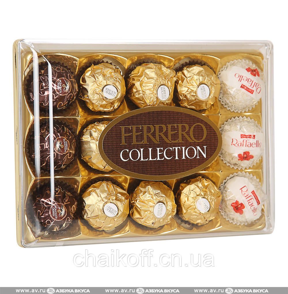 Цукерки шоколадні Ferrero Collection 172 г (Італія)