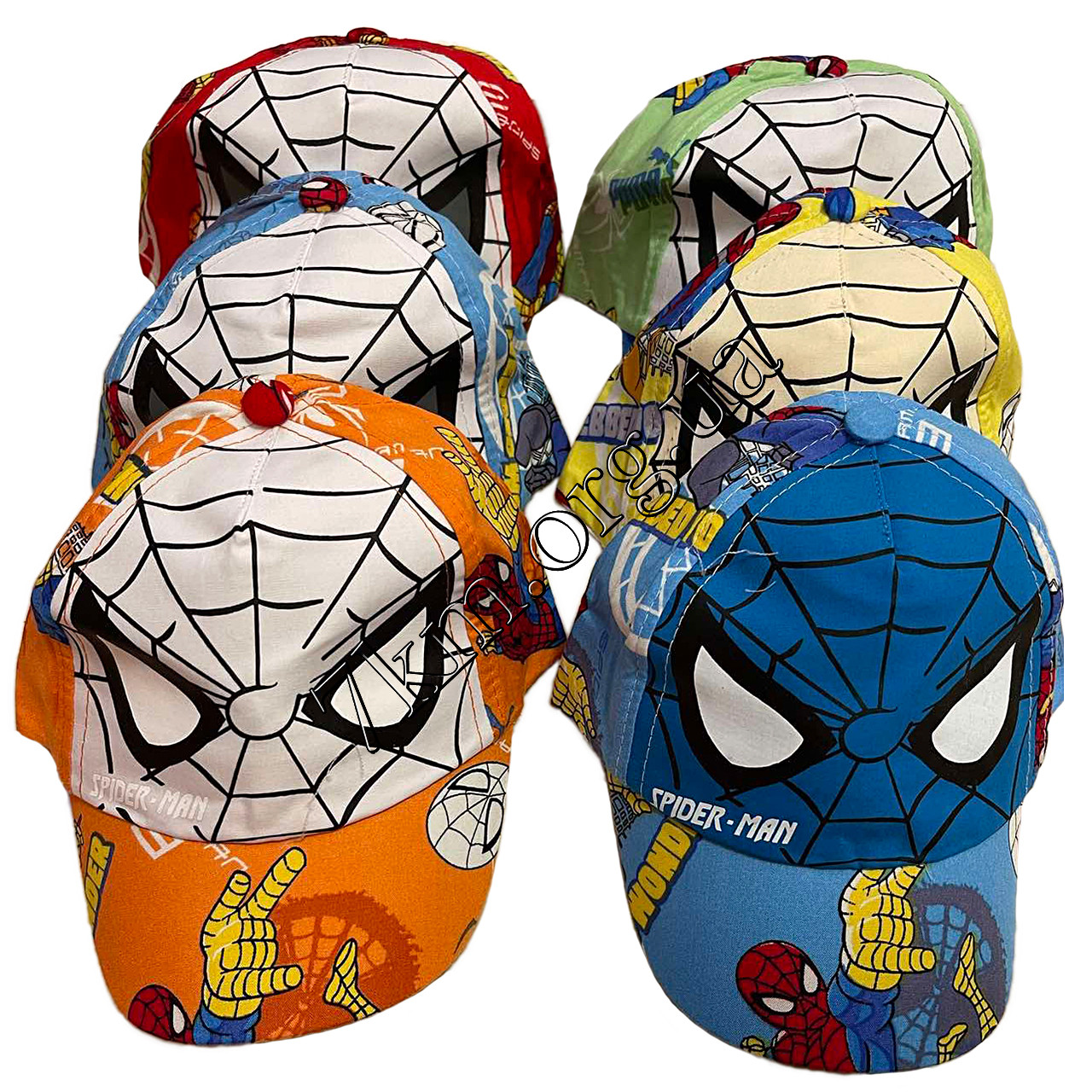 Кепка дитяча Оптом для хлопчиків 48р. "Spider-Man" бавовна 22D103