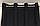 Велюрові штори на люверсах 150х260 (2шт) чорні Готові штори в кімнату квартиру будинок кухню, фото 2