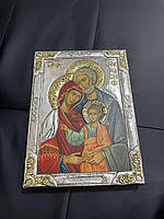 Репродукция иконы 17 века в серебре Святое семейство от EliteGold 190720215