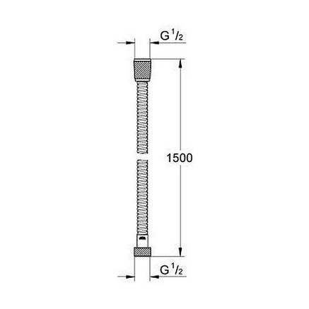 Шланг для душу Grohe Relexaflex Metal 28105000, фото 2