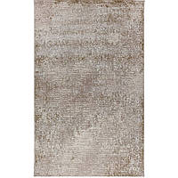 80 см доріжка LEVADO 03916A сучасна, бежевого кольору, однотонна абстракція для підлоги.