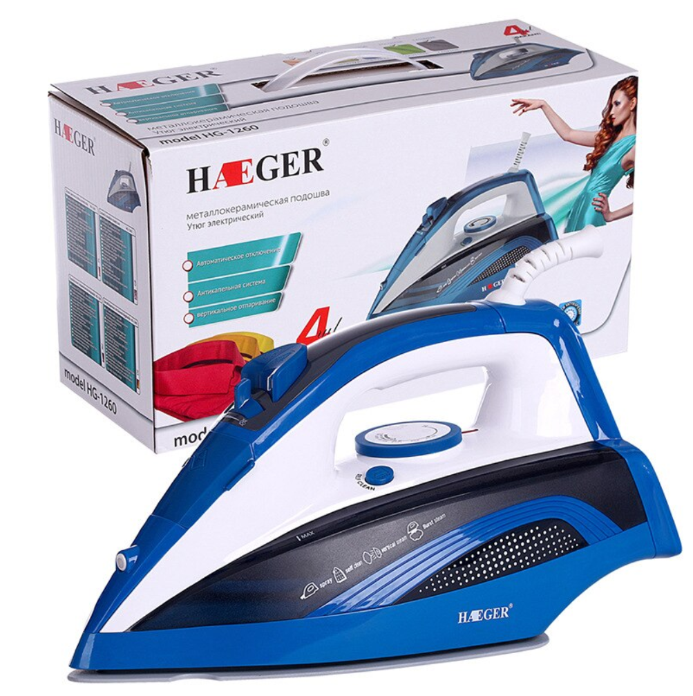 Праска HAEGER AG-1260 2400W парова праска