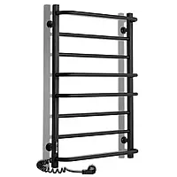 Электрический полотенцесушитель Laris Зебра Комфорт ЧКЧ8 500Х800 Э черный