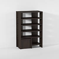 Тумба для взуття з табуреткою MebelProff то-7, обувниця, тумба в приходжу, тумбочка для взуття, обувна тумба Венге