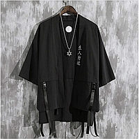 Хаори Кимоно в Японском Стиле Кардиган | Haori Kimono Cardigan Cosplay Japan Techwear Streetwear Cyperpunk