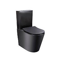 Унітаз-компакт Qtap Scorpio безободковый з сидінням Soft-close QT14222125ARMB