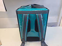 Професійна термосумка рюкзак для кур'єрської доставки 35х35 см висота 50 см, фото 3