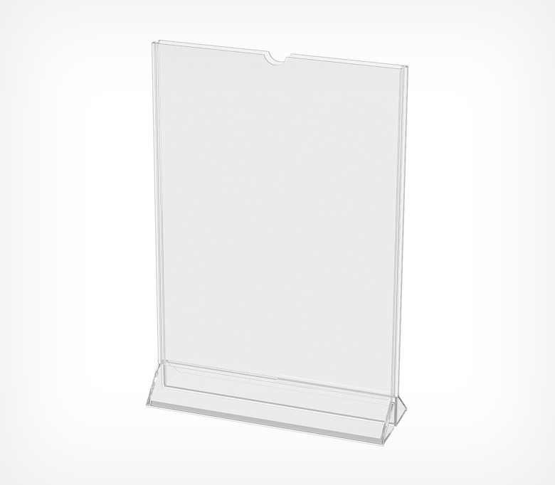 Менюхолдер литий з трикутної підставкою MENU HOLDER формат А4