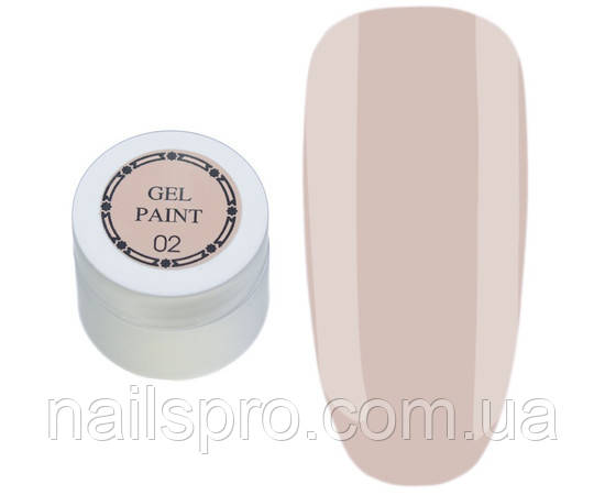 Гель - краска для ногтей Milano Gel Paint 5 г — №02