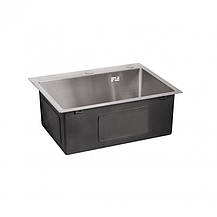 Мийка для кухні інтегрована Lidz Handmade H5045 (LDH5045BRU35383) Brushed Steel 3,0/1,0 мм, фото 5